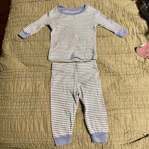 LAKE Baby Long Set in Hydrangea